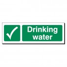 Drinking Water 120 x 360mm Sign