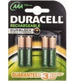 DURACELL 'Duralock' NIMH Rechargeable Batteries