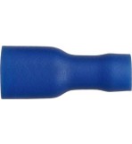 'Everyday' ESSENTIALS Blue Insulated Terminals - Push-on Females, Fully Insulated