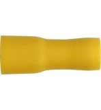 Yellow Insulated Terminals - Push-on Females, Fully Insulated