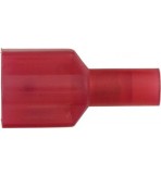 Red Insulated Terminals - Push-on Males, Fully Insulated