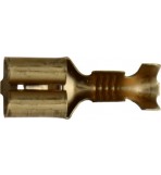 Non-Insulated Terminals Push-on Females - 6.3 mm Brass