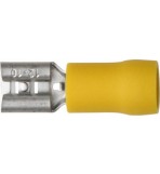Yellow Insulated Terminals - Push-on Females