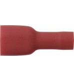 'Everyday' ESSENTIALS Red Insulated Terminals - Push-on Females, Fully Insulated