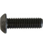 Black Socket Screws, Button Head - Metric