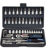 KS TOOLS 'CHROMEplus®' 1/4" Drive Socket Set