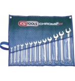 KS TOOLS 'CHROMEplus®' Mirror Polished Combination Spanner Set