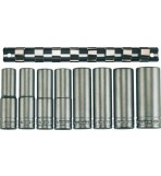 TENG TOOLS 1/2" Drive Deep Socket Set - 6 Point 