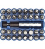 LASER TOOLS 1/4" Dr. Hex Bits Set