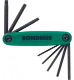 BONDHUS TORX® Driver Fold Up Set