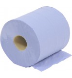 Blue Paper Wipes - Small Rolls