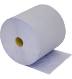 Blue Paper Wipes - Large Rolls