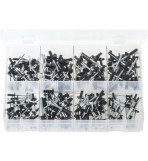 Assortment Box of Black Rivets