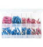 Heat Shrink Terminals,  Adhesive Lined - Red & Blue