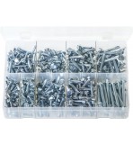 Assortment Box of Self-Drilling Screws Hex Head