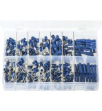 Assortment Box of Terminals Insulated - Blue