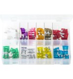 Assortment Box of Blade Fuses with Fuse Holders