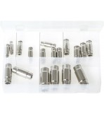 Brass Push-Fit Couplings - Straights, Metric