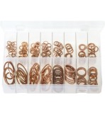 Assortment Box of Copper Sealing Washers - Imperial/BSP