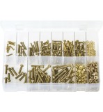 Machine Screws with Nuts, Round Head, Slotted - BA