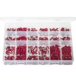 'Max Box' Assortment of Terminals Insulated - Red