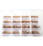 'Max Box' Assortment of Copper Sealing Washers - Metric