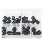 Assortment Box of JG 'Speedfit' Push-Fit Tube Couplings - Elbows & Tees, Metric