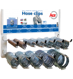 ACE W1 Hose Clip Stand c/w Clips