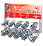 ACE W4 INOX Hose Clip Dispenser Rack