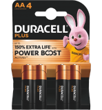 DURACELL Plus 'Power Boost' Alkaline Batteries