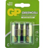 GP BATTERIES 'Greencell' Extra Heavy Duty Batteries - Zinc Chloride