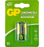 GP BATTERIES 'Greencell' Extra Heavy Duty Batteries - Zinc Chloride