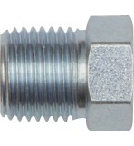 Brake Nut Connect 7/16" UNF x 24 TPI, L: 15.5 mm
