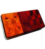 6" LED Multifunctional Tail Lamp - Stop/Tail/Indicator