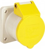 110v Panel Sockets - Yellow