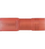 Red Insulated Terminals - Push-on Females, Fully Insulated