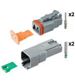 DT Connector 2-way Kit 8pc