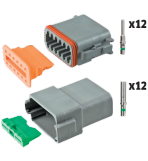 DT Connector 12-way Kit 28pc