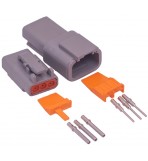 DTM Connector 3-way Kit 10pc