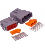 DTM Connector 12-Way Kit 28pc