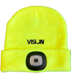 VISION Beanie Hat + 150lm LED Torch