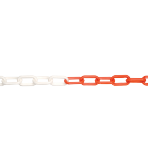 JSP EV Red/White Safety Chain 