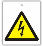 EV High Voltage Sign