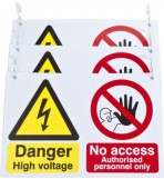 EV High Voltage Signs For Chain