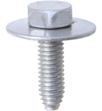 Tapping Screws with Captive Washer