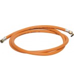Gas Hose with 1/4" BSP Female Fittings including 90° Fitting