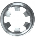 Flat Clips (Push-on Fixes) - Round