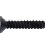 Black Socket Screws, Countersunk - Metric