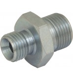 Hydraulic BSPP Adaptor - Male : Male