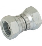 Hydraulic BSPP Swivel Adaptor - Female : Female